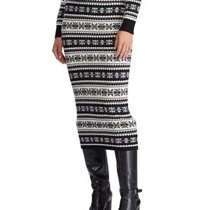 Lauren Ralph Lauren Straight-Wool Blend Skirt Size Medium NWT